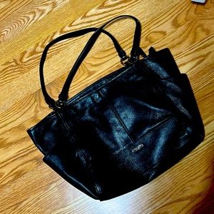 Black Coach Tote Bag purse